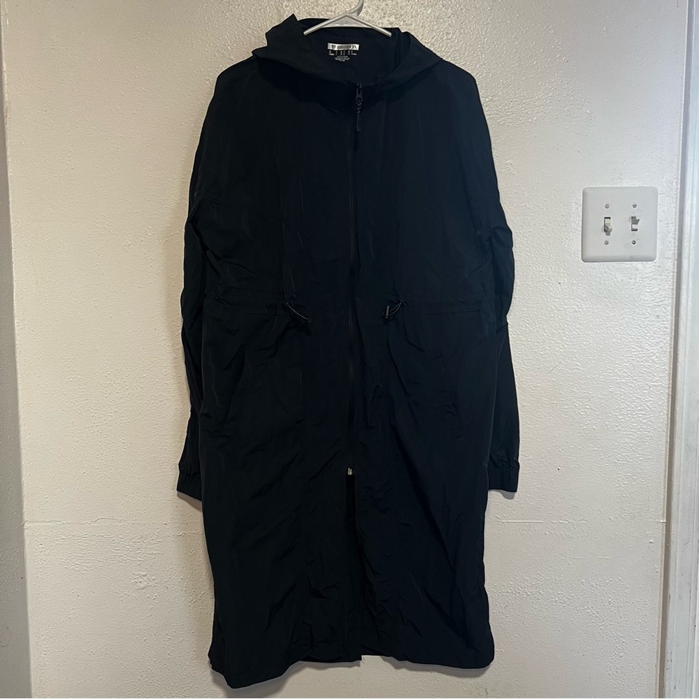 Forever 21 Weatherproof Long Jacket / Coat